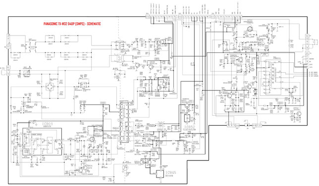 PANASONIC TX-W32 POWER